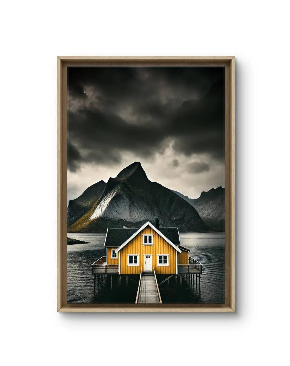 Bellucci - Yellow Haven by the Waterside — Photographie fine tirage d'art par Bellucci