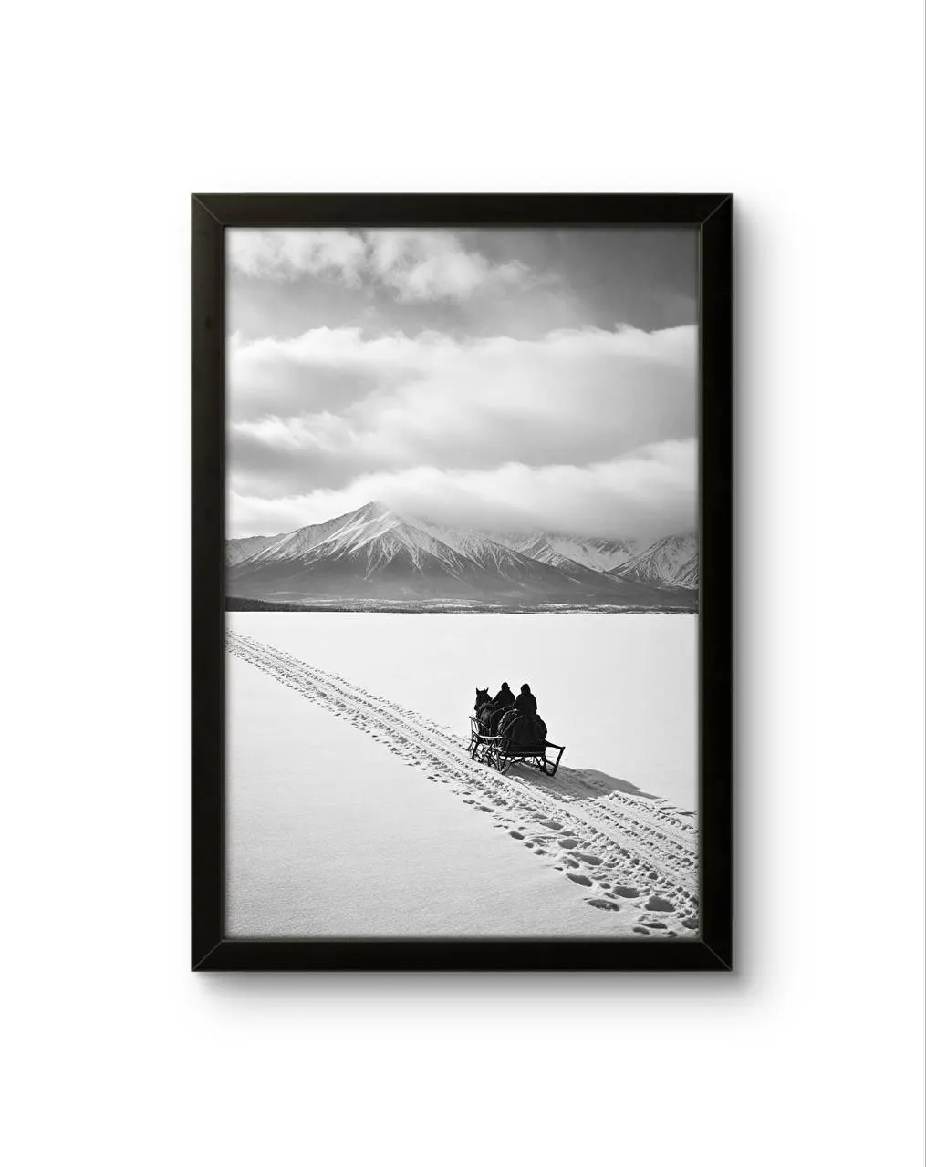 Bonaque - Journey Through the Winter Silence — Photographie fine tirage d'art par Bonaque