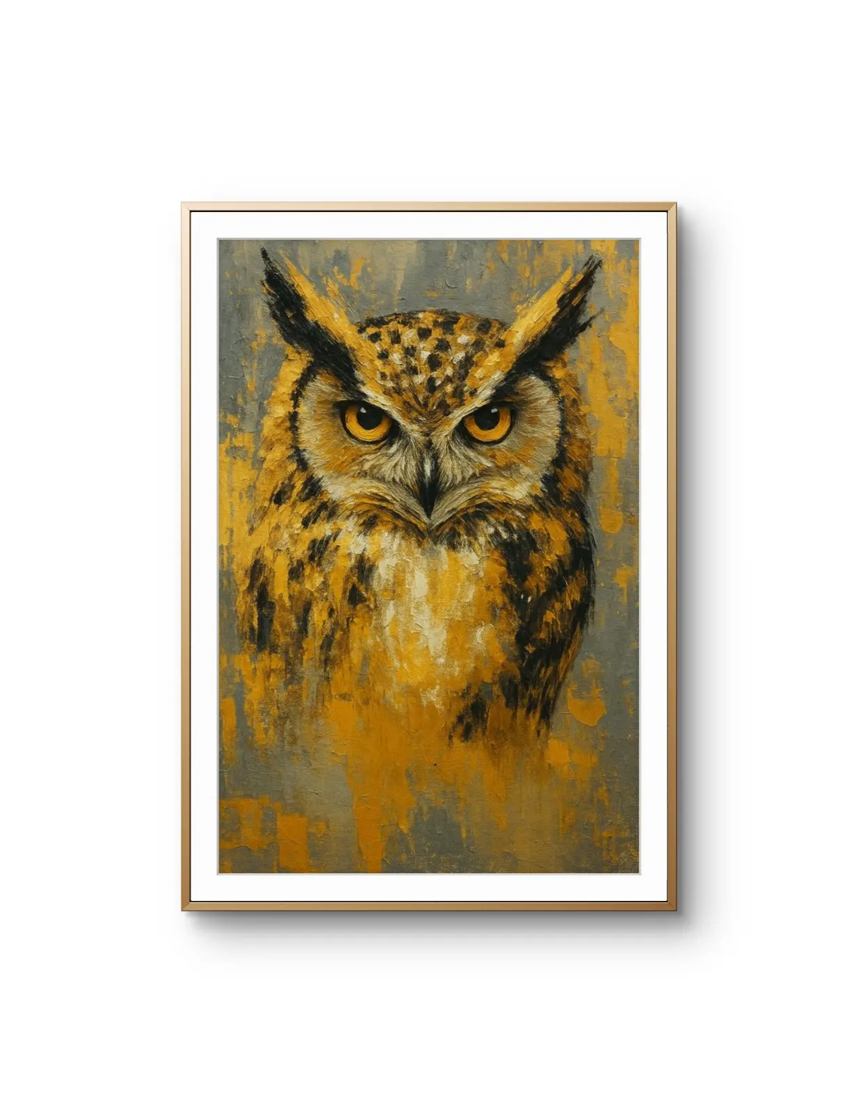 Elena Aureli - Eyes of the Night — Mixed Media tirage d'art par Elena Aureli
