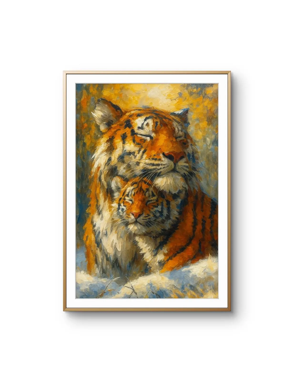 Elena Aureli - The Majestic Bond — Mixed Media tirage d'art par Elena Aureli