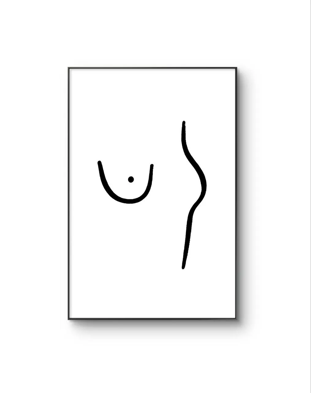 Felix – Abstract Feminine Form — Art moderne et contemporain tirage d'art par Felix