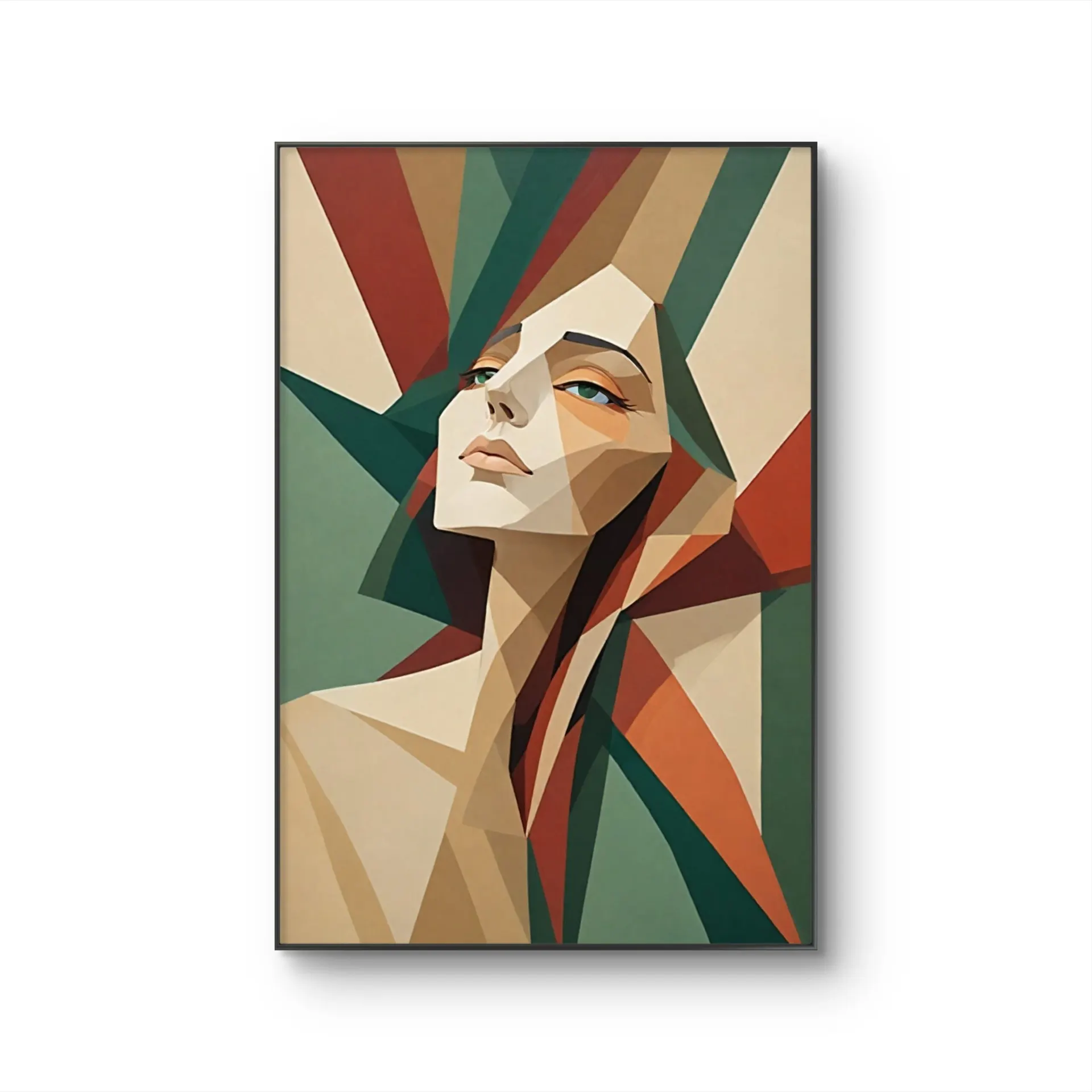 Litvin - Fractured Momentum: The Art of Chaos — Mixed Media tirage d'art par Litvin