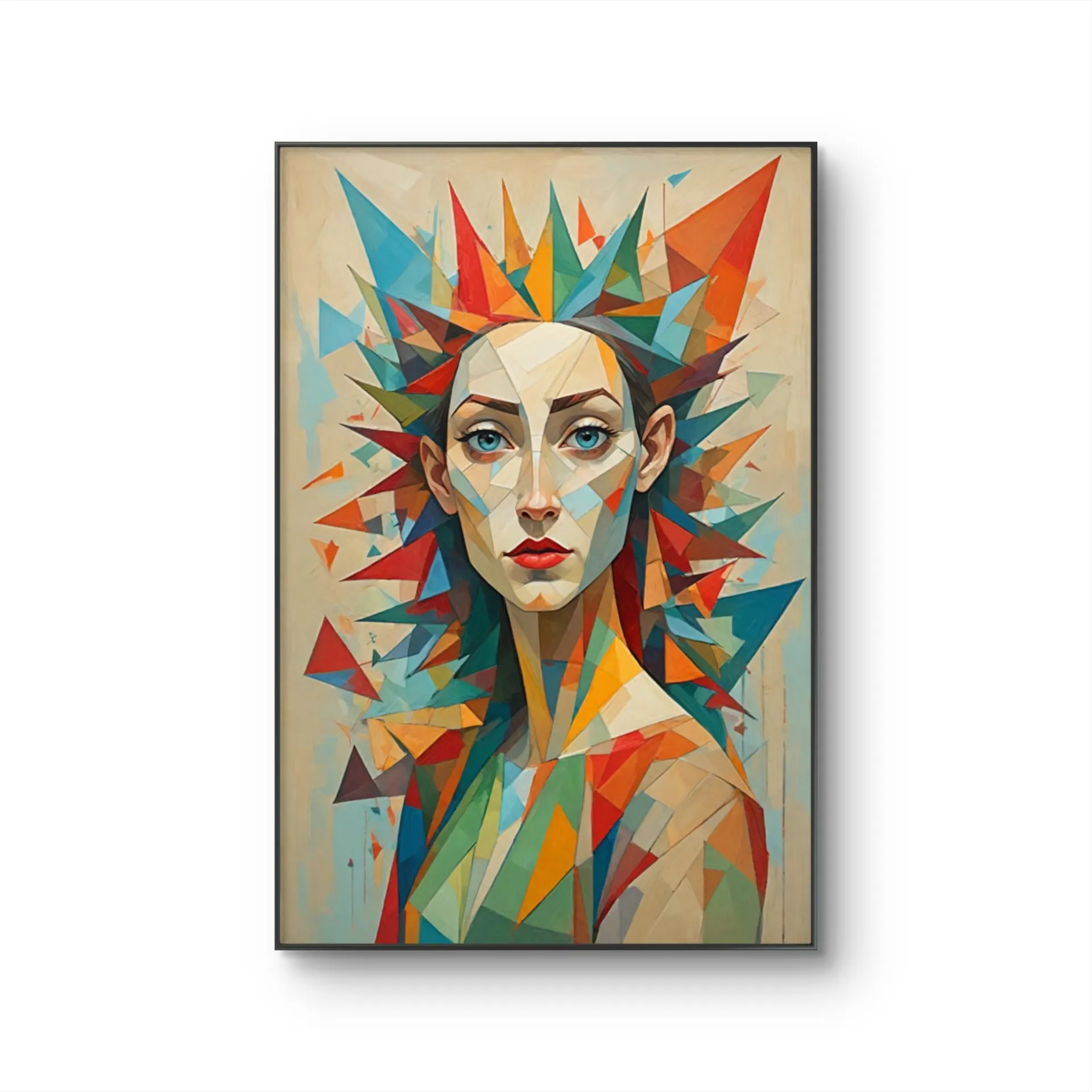 Litvin - Prismatic Gaze — Mixed Media tirage d'art par Litvin