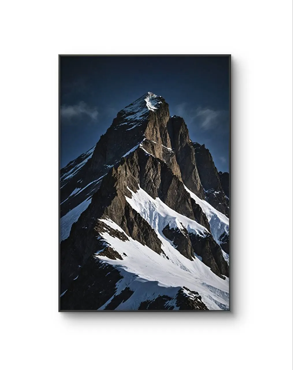 LumièreVue -  The Sentinel of Ice and Rock — Photographie fine tirage d'art par LumièreVue