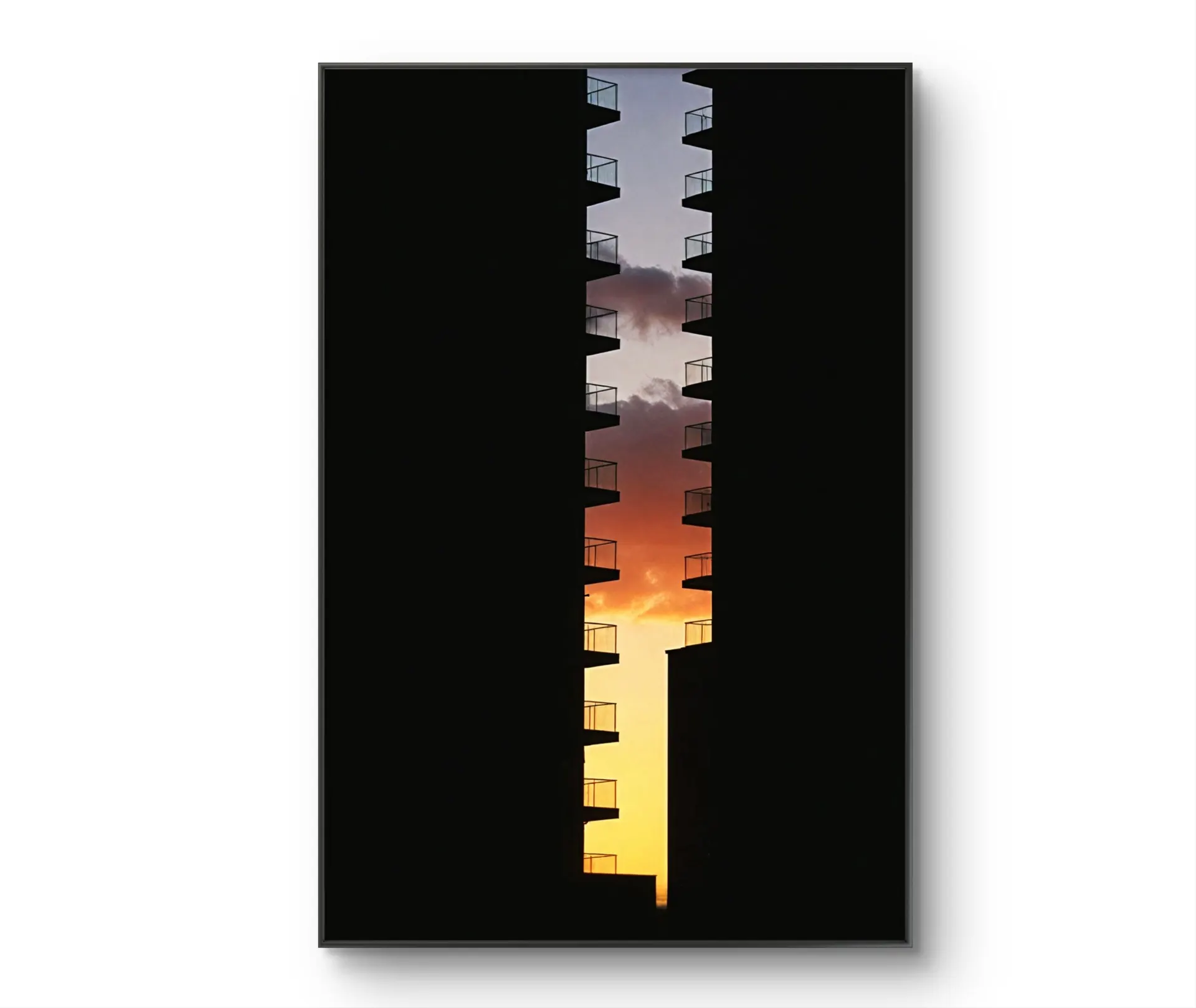 Moroz - Framed Dusk — Photographie fine tirage d'art par Moroz