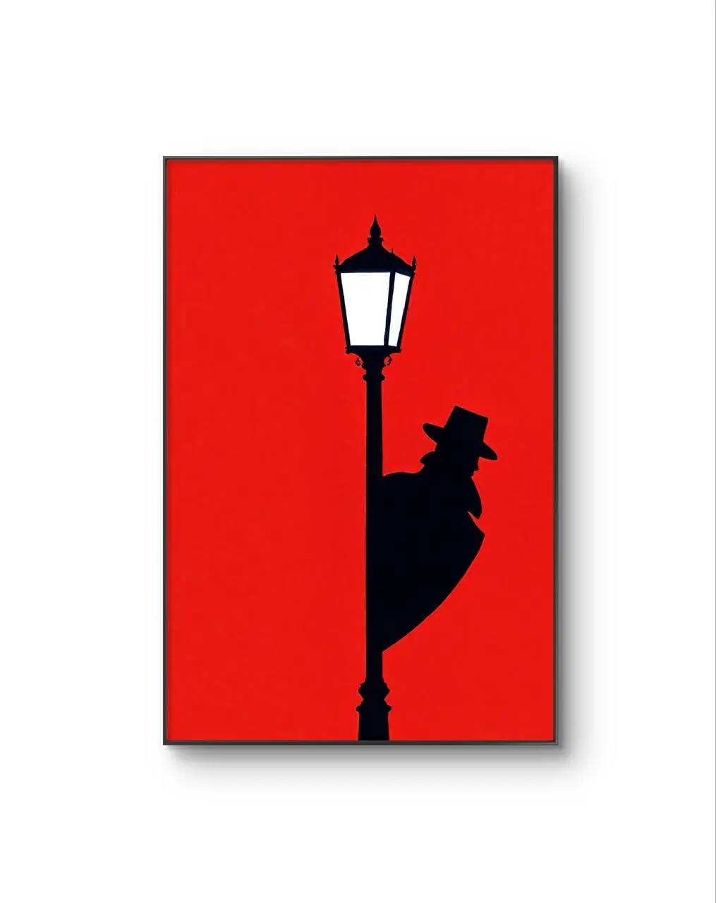 Rodrigo - The Watcher in the Night — Mixed Media tirage d'art par Rodrigo