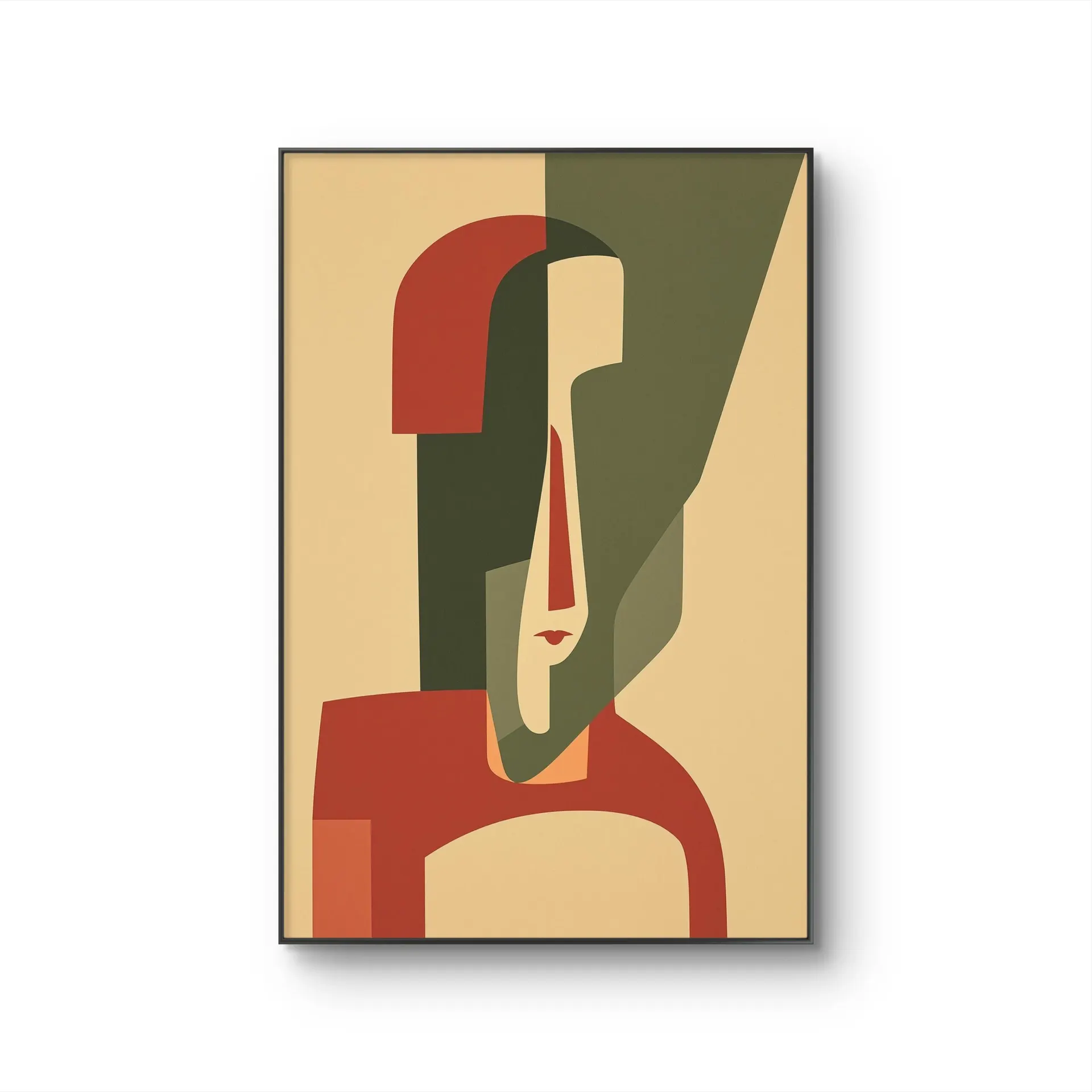 Metashape – Silent Reflection: Minimalist Abstraction — Art moderne et contemporain tirage d'art par Metashape